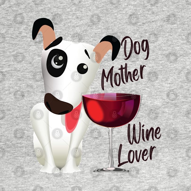 dog mother wine coffee_dark lettering by ArteriaMix